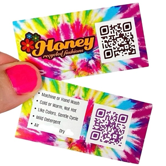 LoveShackFancy Tie Dye Button Down Shirt Women Size XS Crop Top Love Shack Fancy - Picture 12 of 12